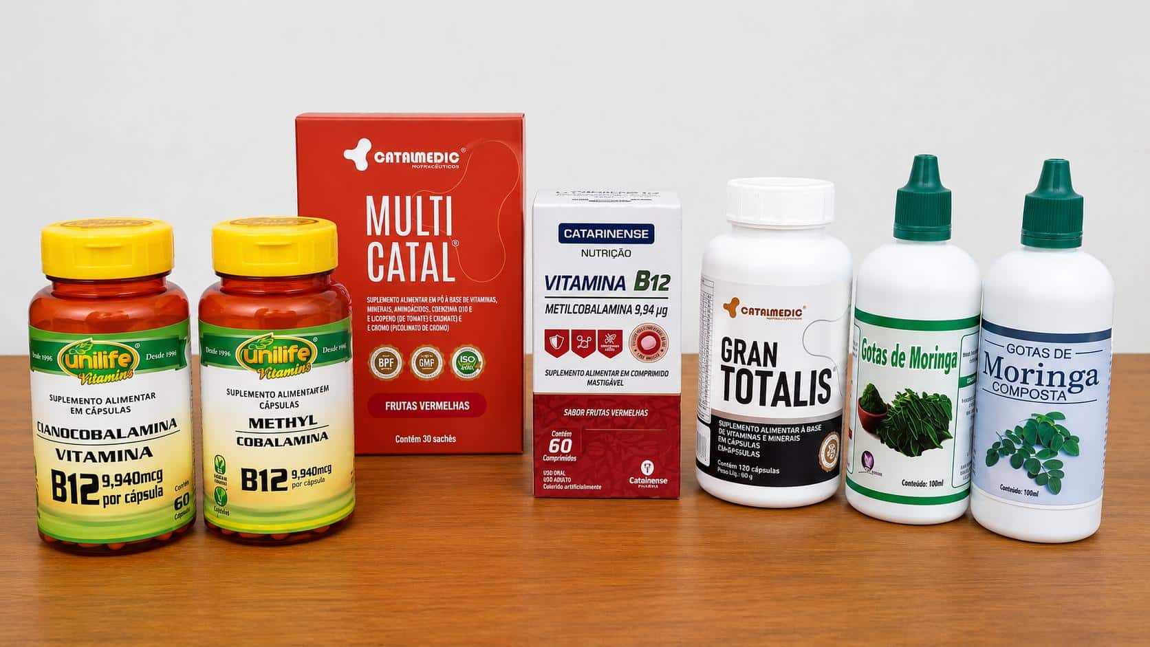 vitaminas completas e b12 loja de produtos naturais Cianorte PR